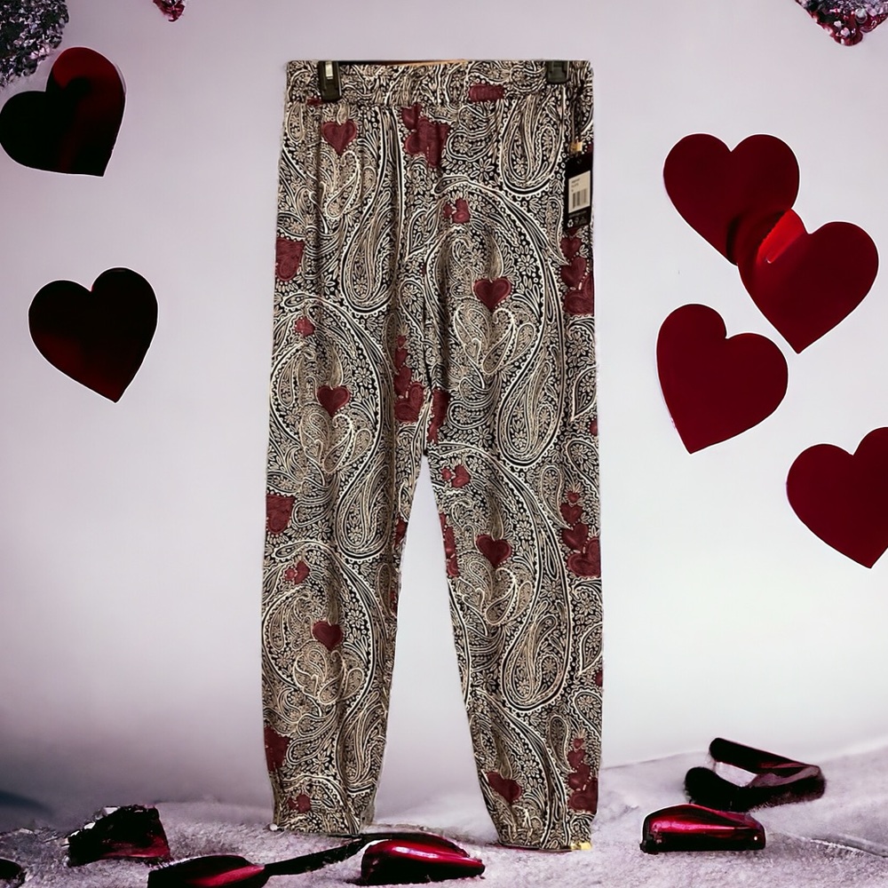 P.J. Salvage Loungewear Paisleys Party Pants New with Tags
